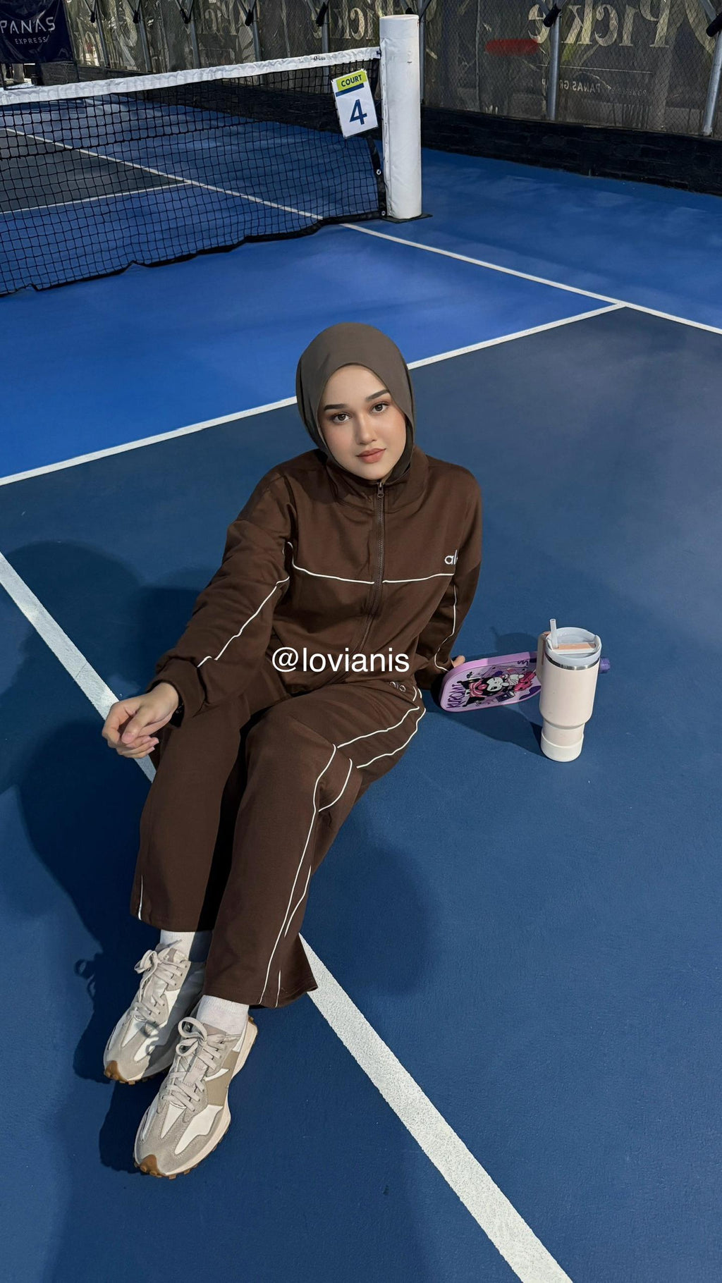 Alo Sporty brown Set