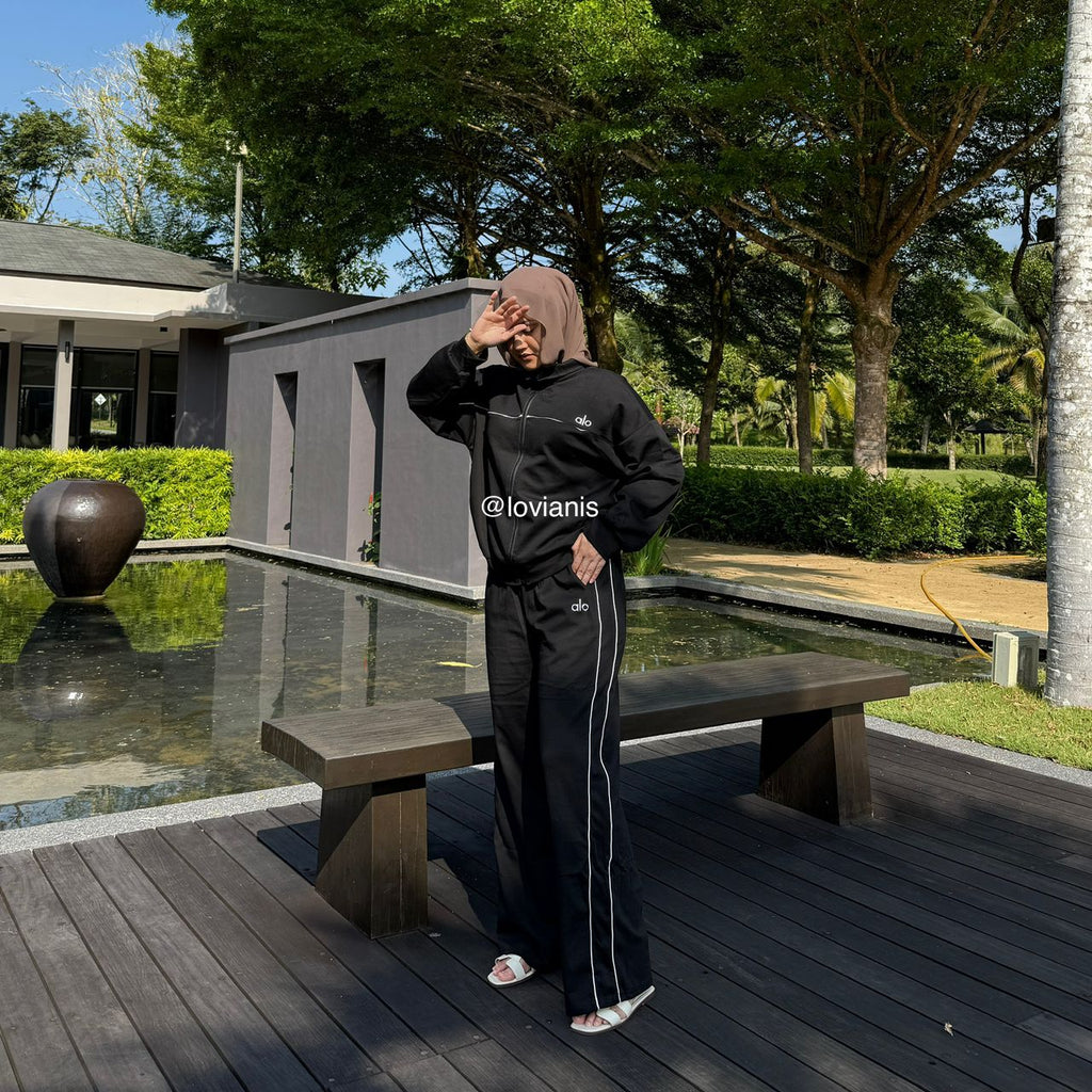 Alo Sporty black Set