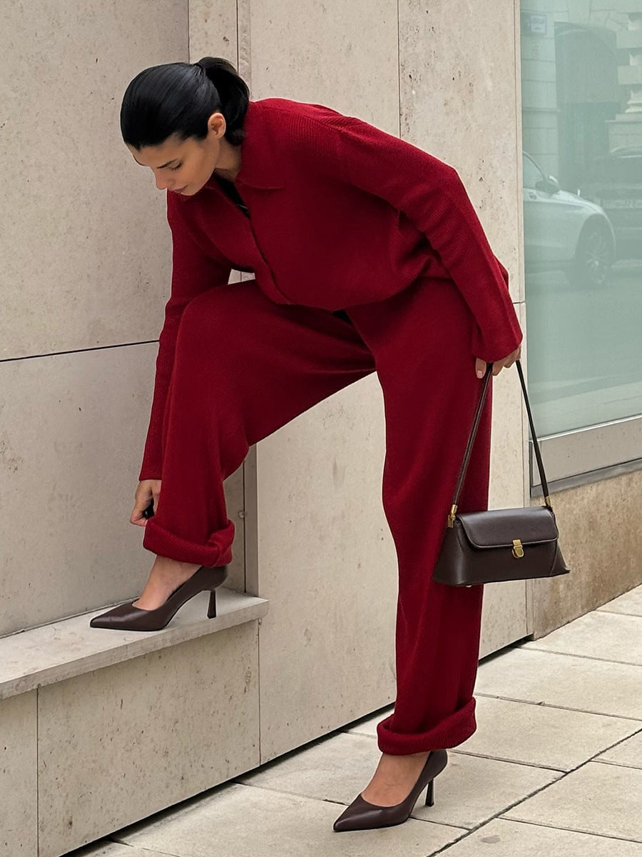 Knitted Cardigan Sets