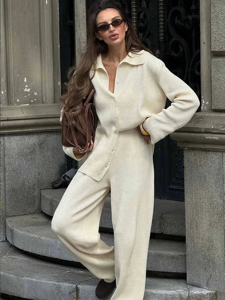 Knitted Cardigan Sets