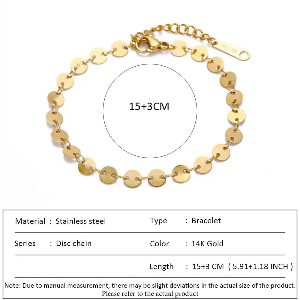 Stainless Steel Cuban Chain Bracelet