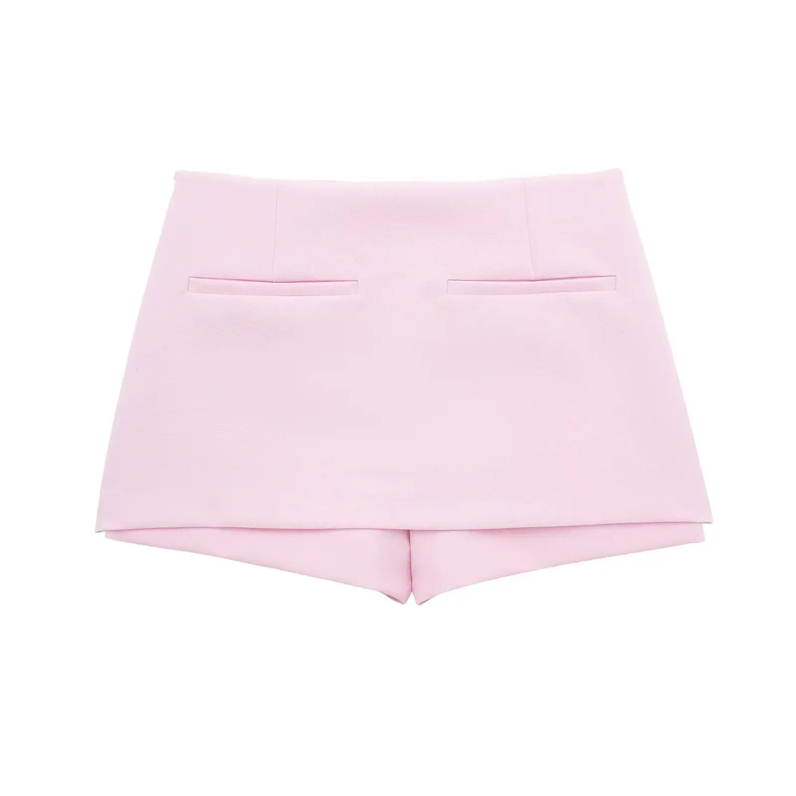 V-Neck Sleeveless Zipper Top