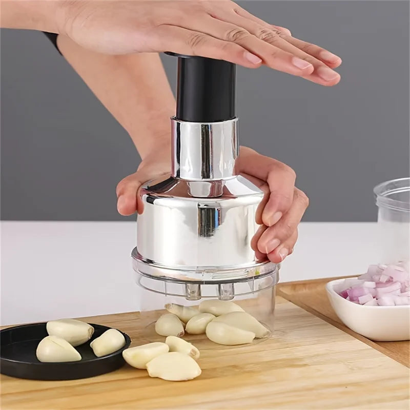 Manual Garlic Press & Crusher