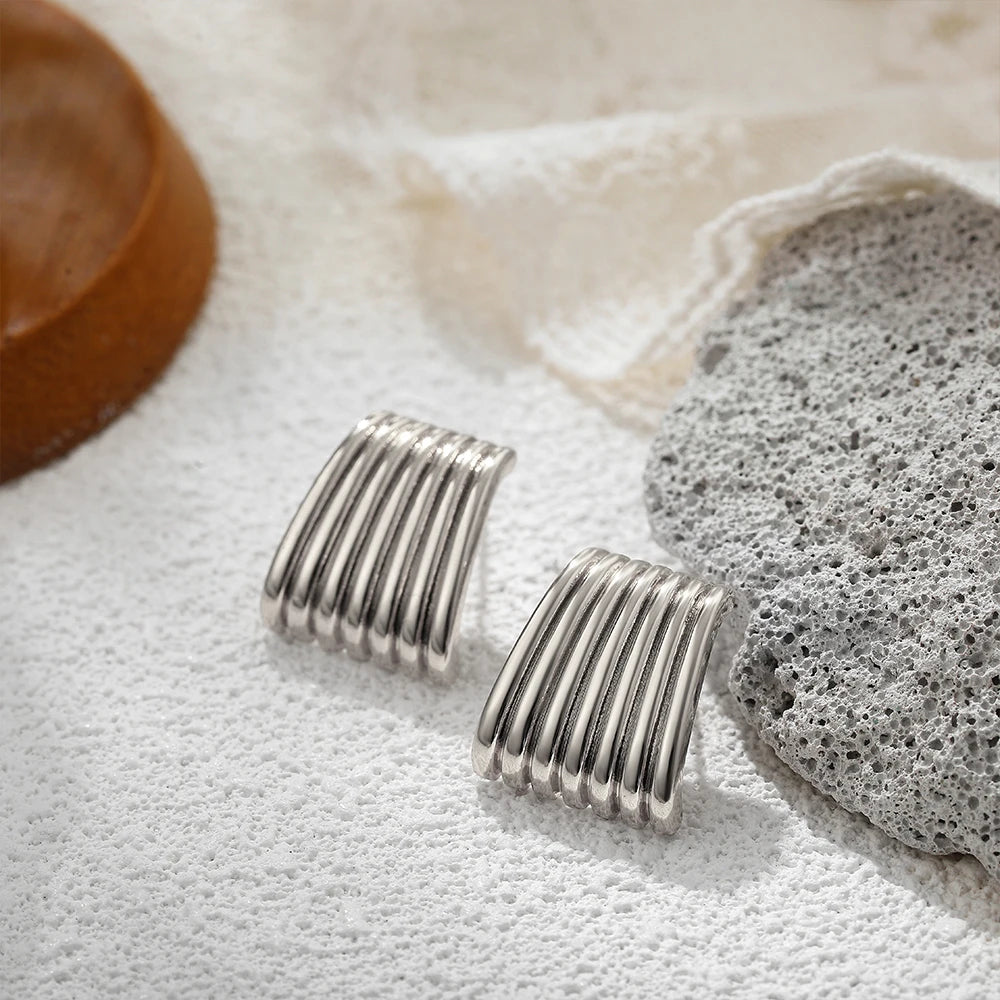 Stainless Steel Earring Vintage