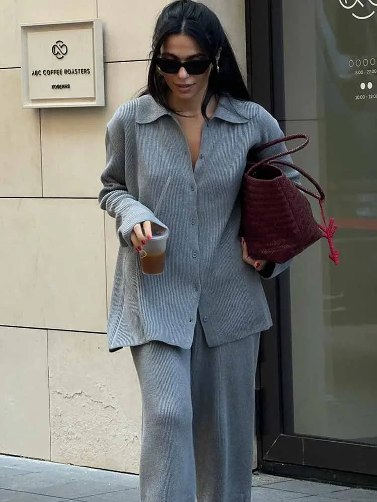 Knitted Cardigan Sets