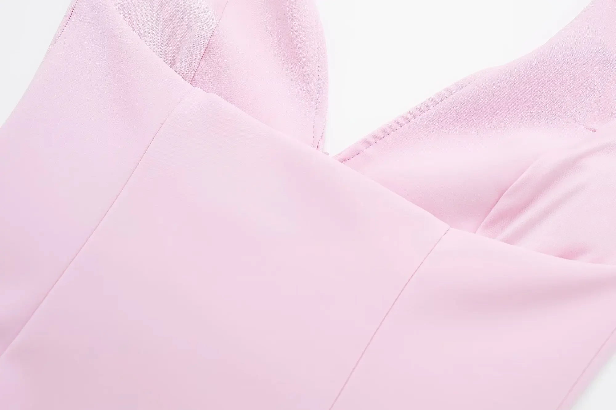 V-Neck Sleeveless Zipper Top