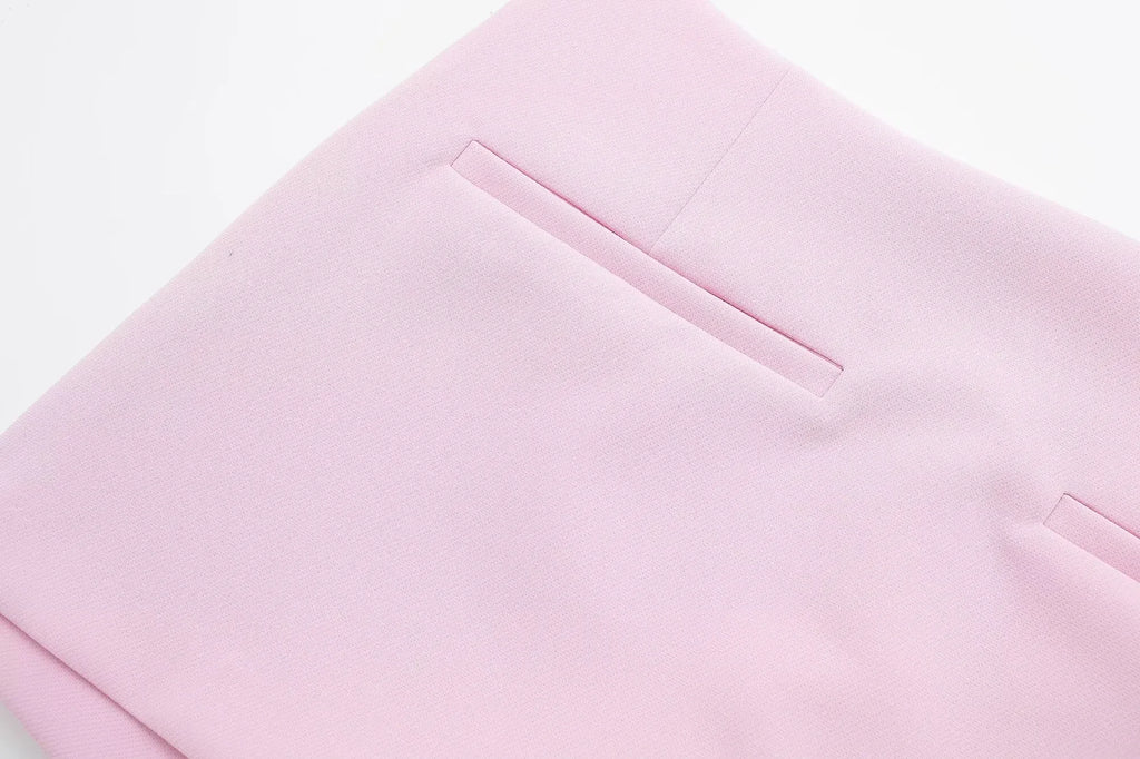 V-Neck Sleeveless Zipper Top