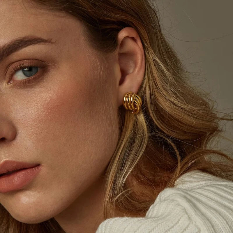 Stainless Steel Earring Vintage