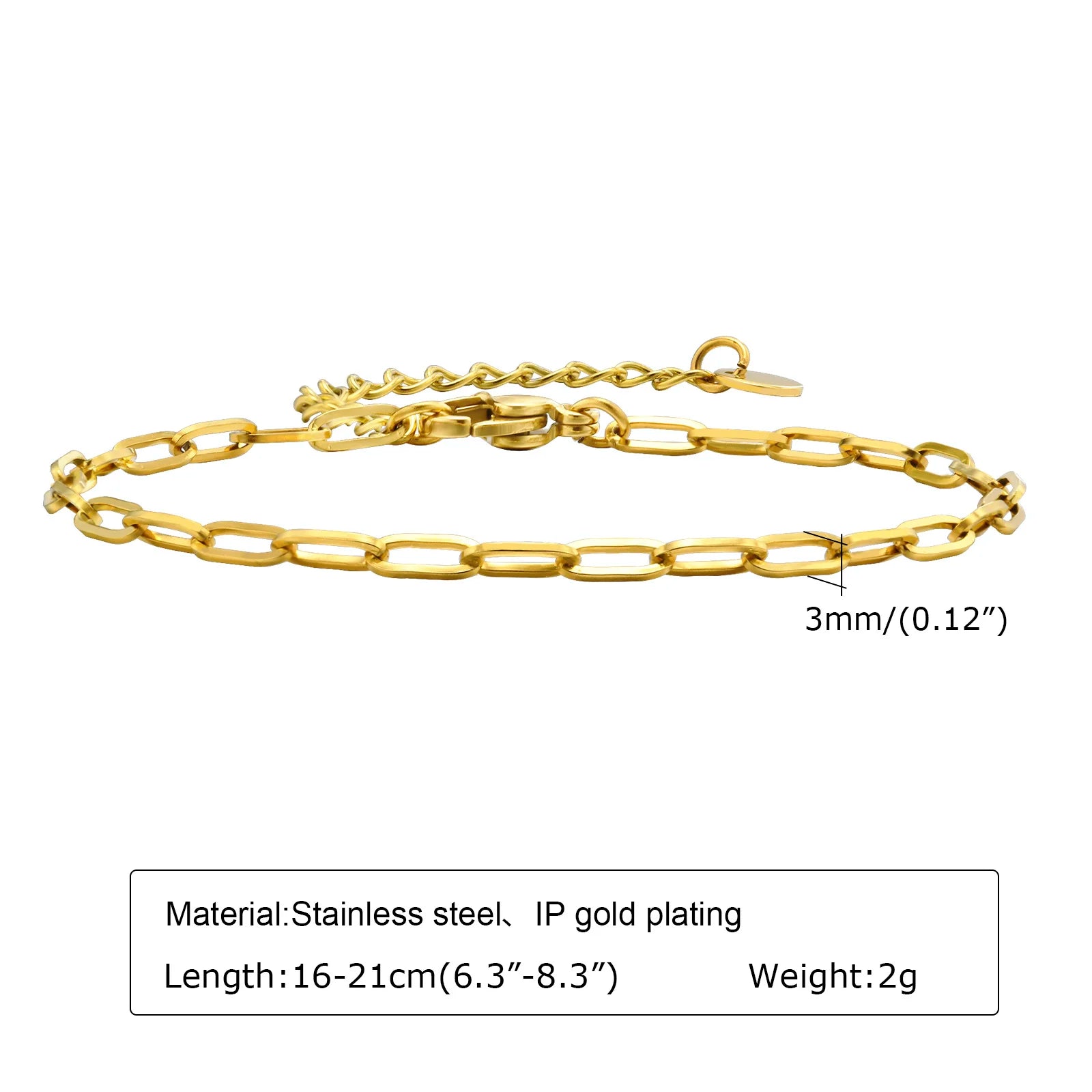 Stainless Steel Chain Bracelets