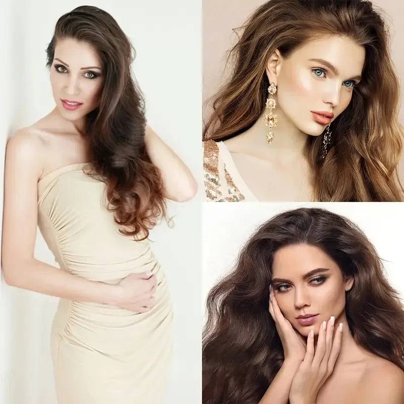 Hair Extensions Long Curly Natural Wavy