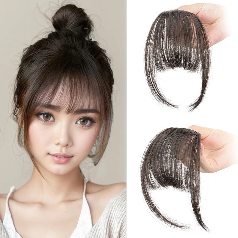 Invisible Air Bangs Synthetic Hair Extension