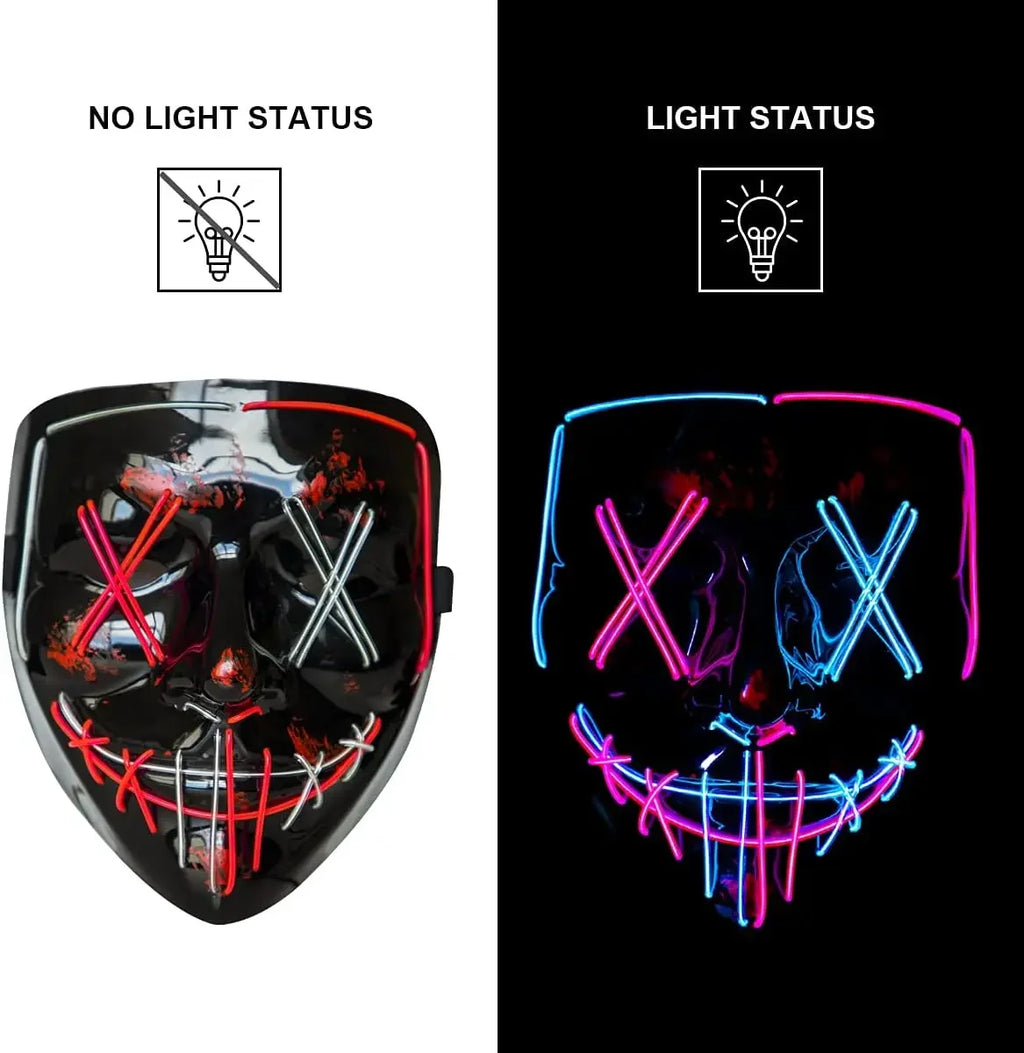 Poptrend Halloween Mask LED Light