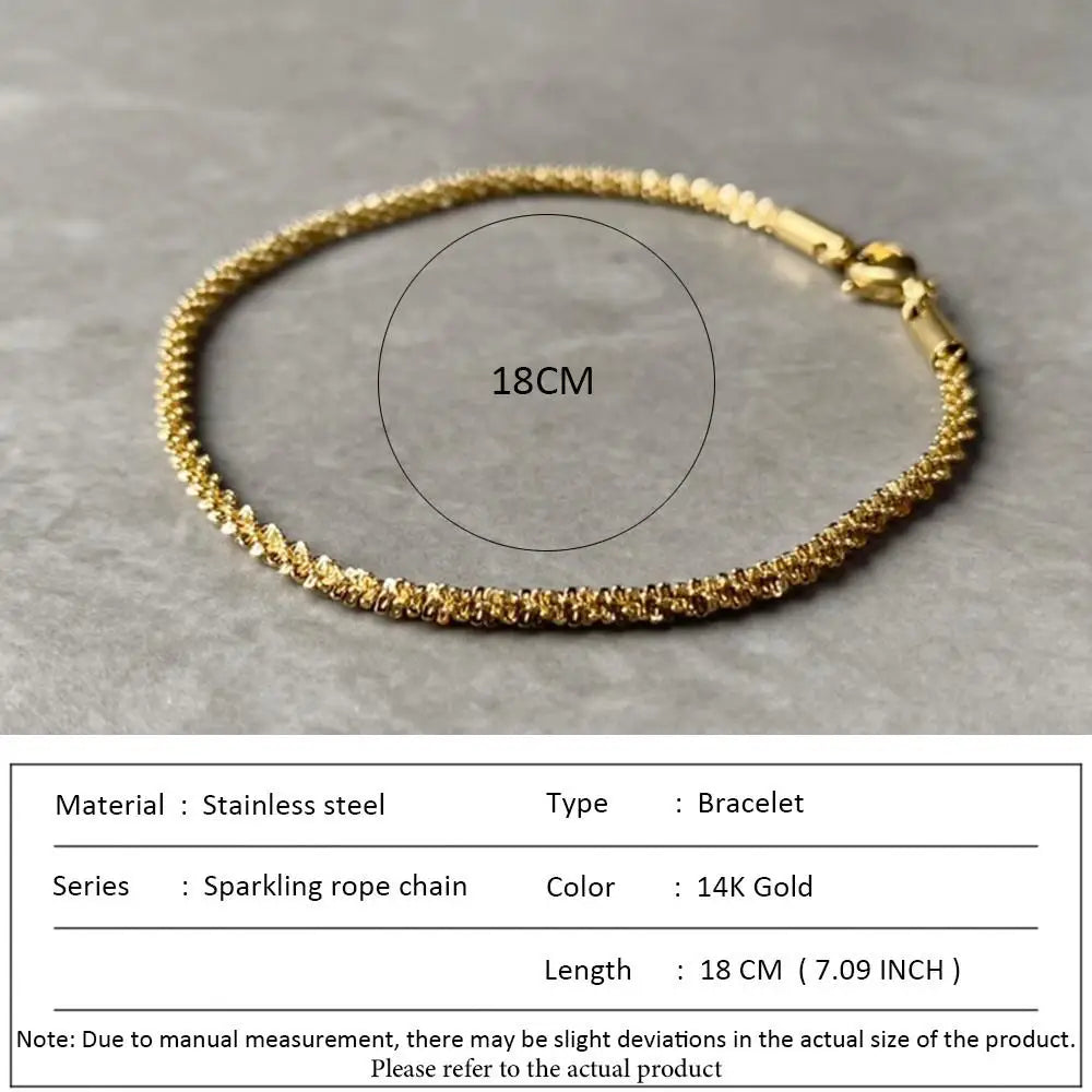 Stainless Steel Cuban Chain Bracelet