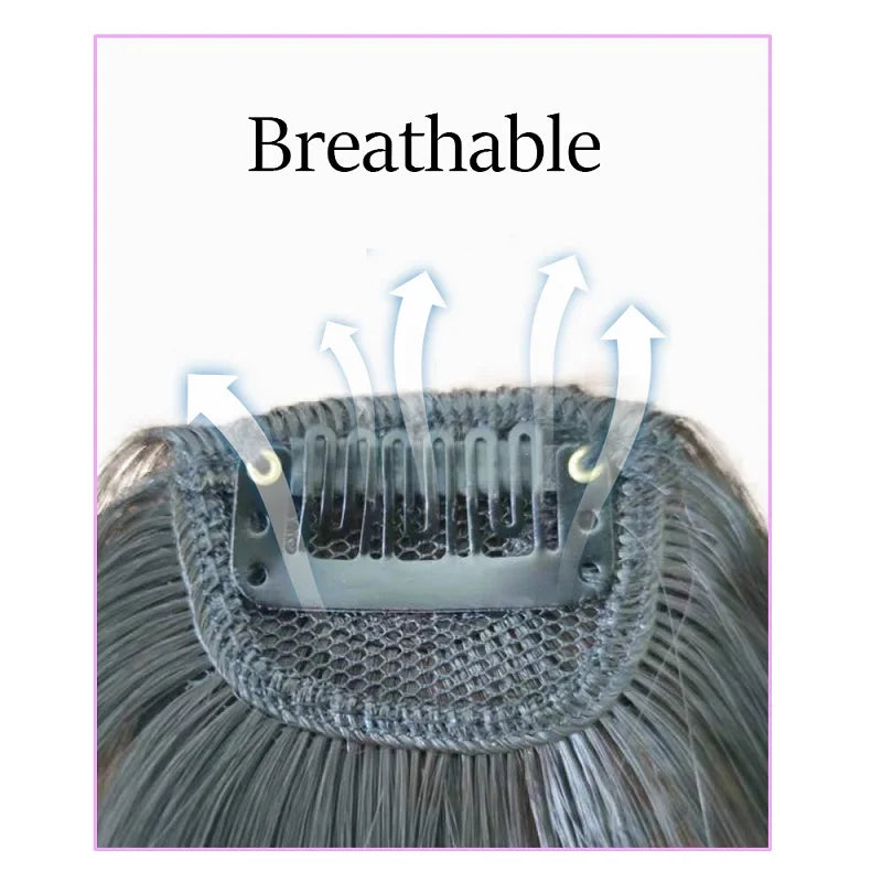 Invisible Air Bangs Synthetic Hair Extension