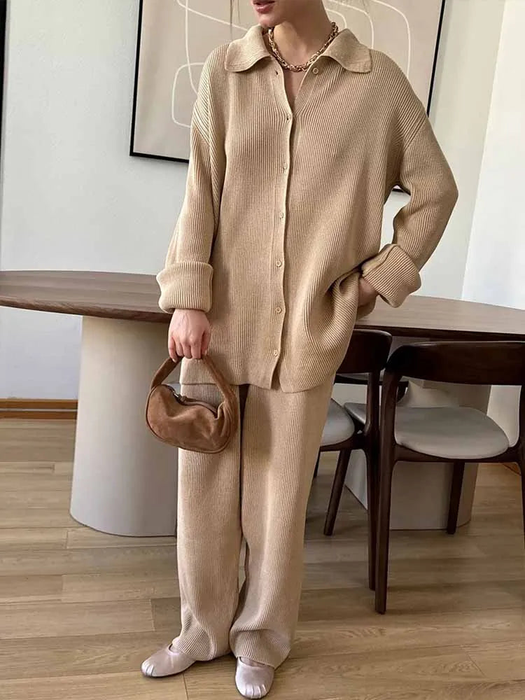 Knitted Cardigan Sets