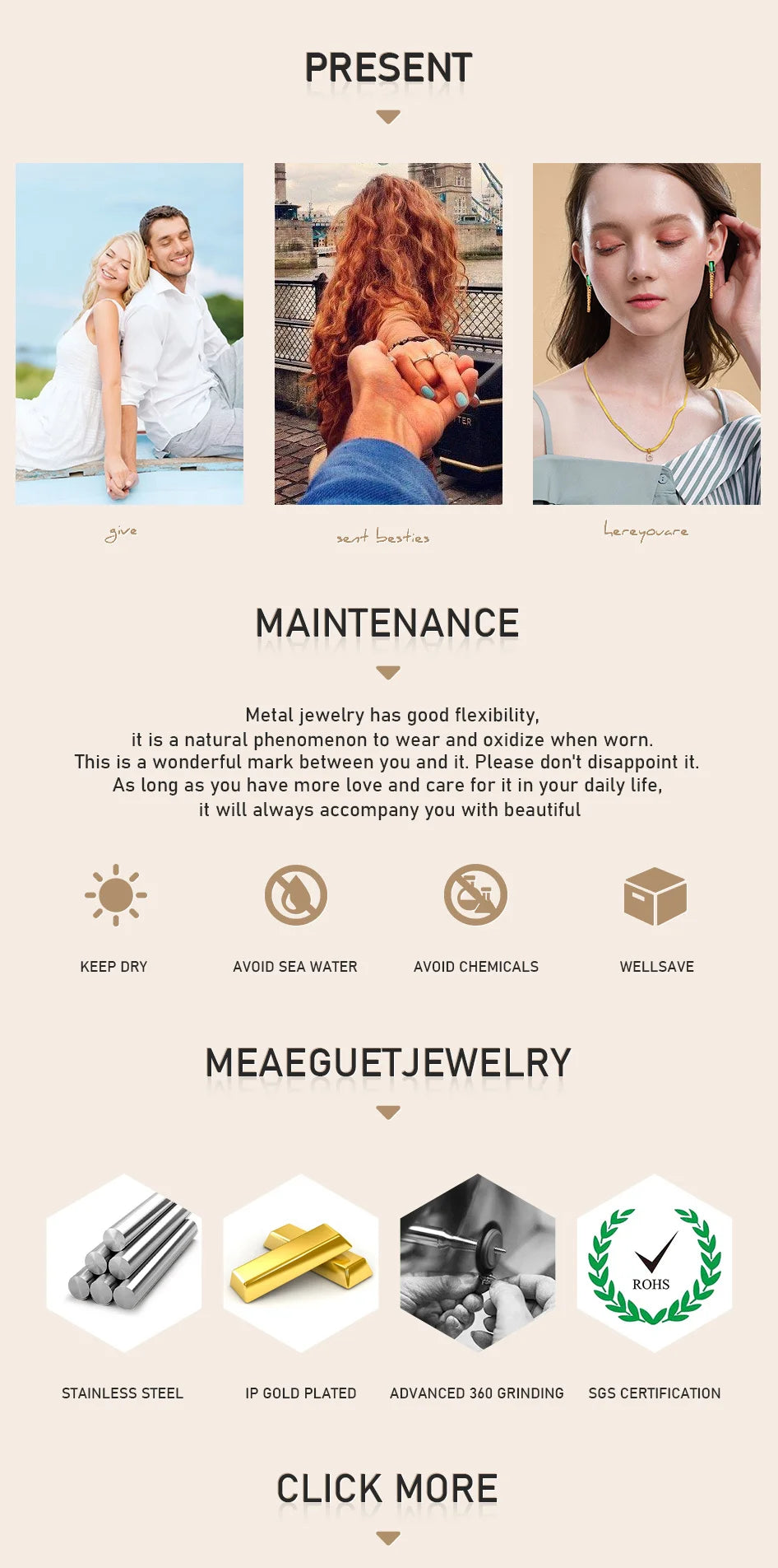 Stainless Steel Chain Bracelets