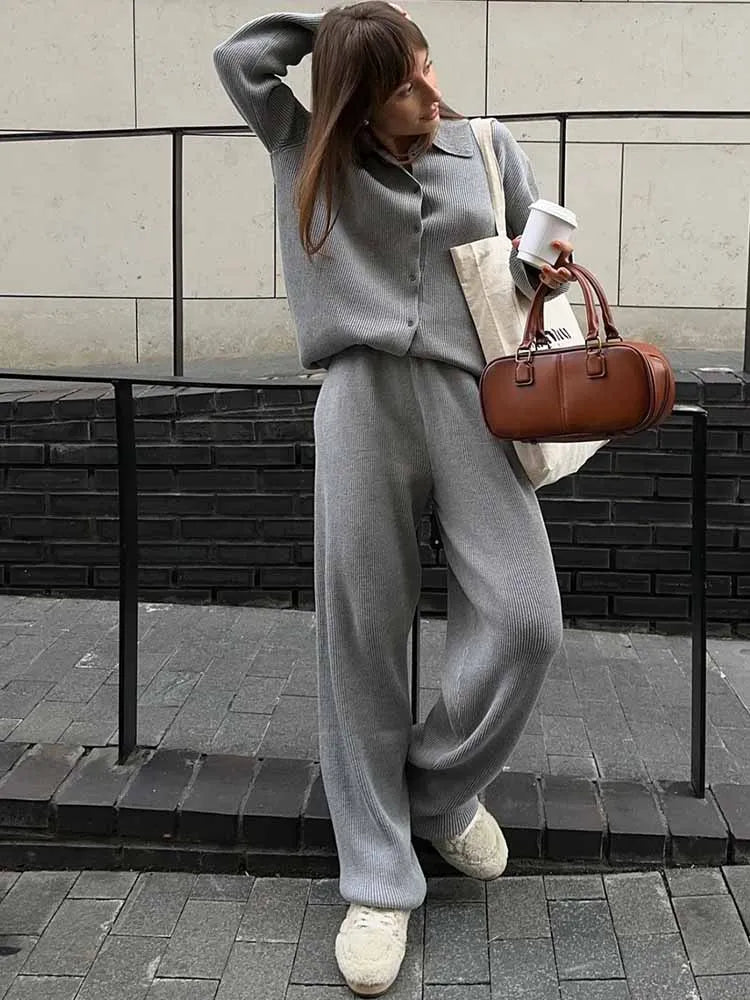 Knitted Cardigan Sets