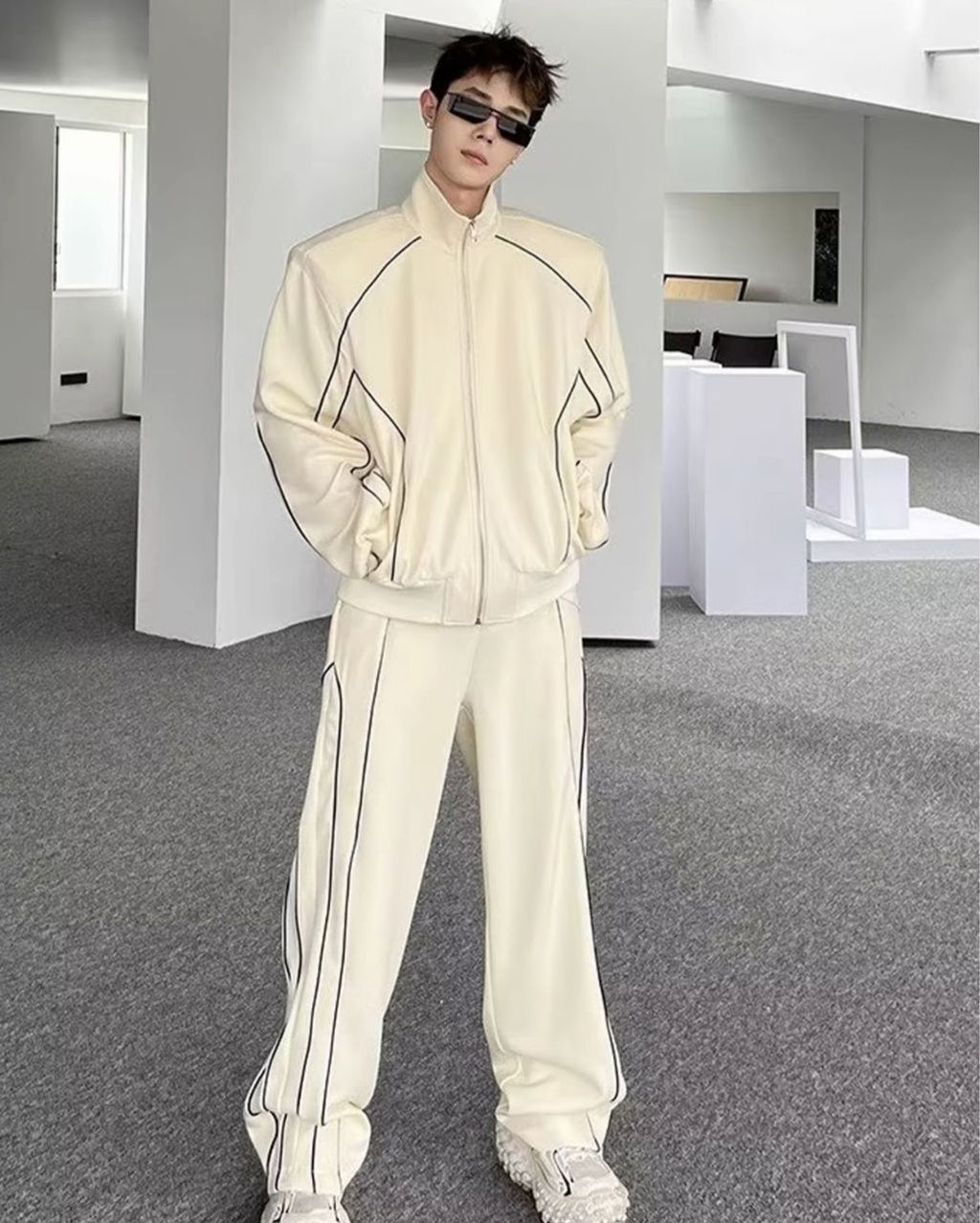 Eden Track Luxe Set white