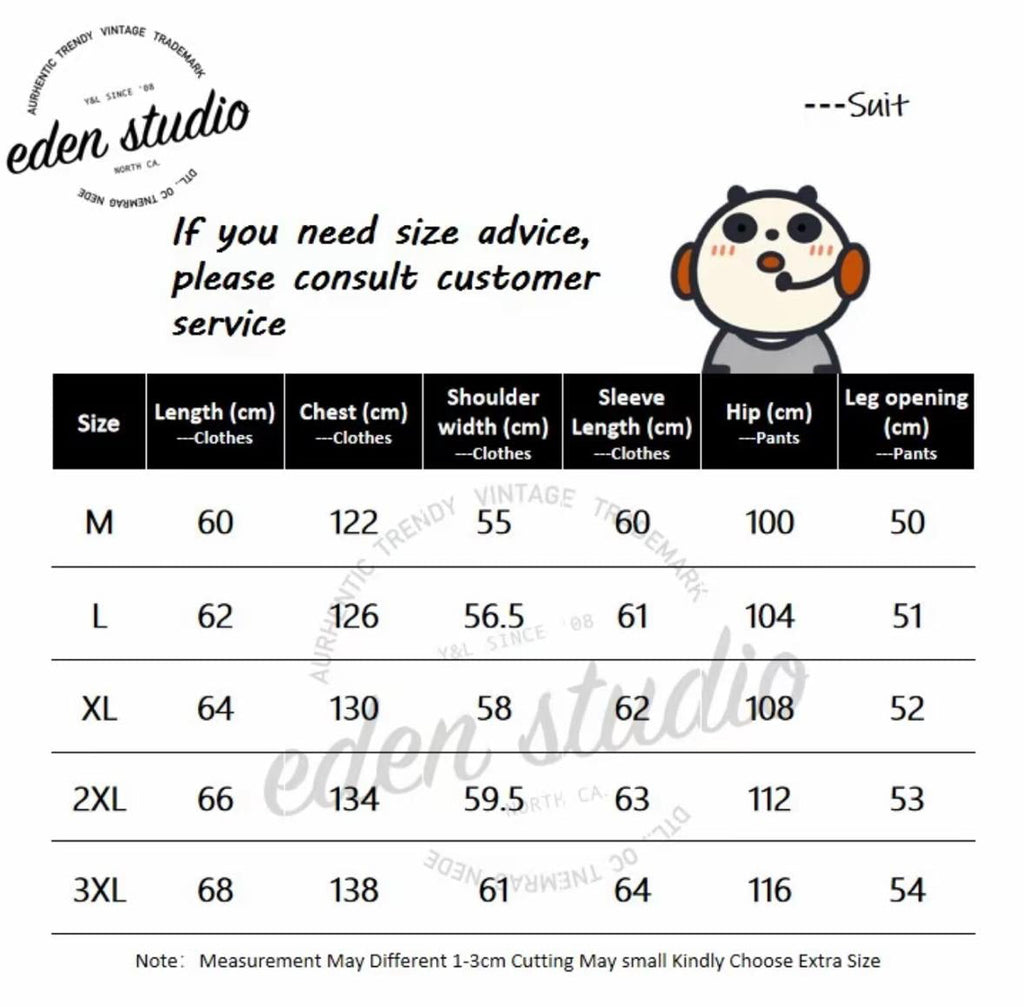 Eden Track Luxe Set white